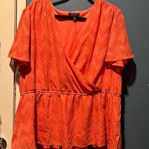 Lane Bryant 22/24 Coral Color $15